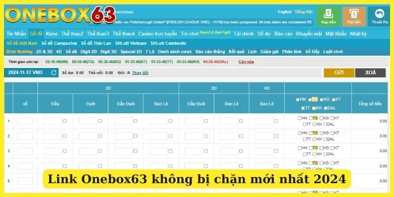 Link Onebox63 không bị chặn mới nhất 2024